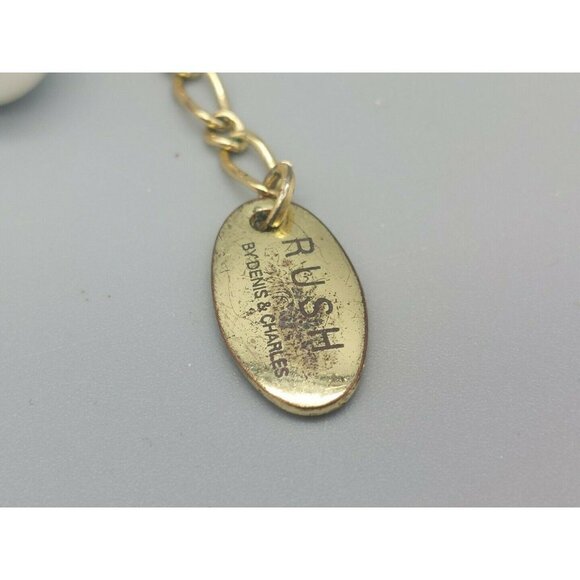 Rush By Denis & Charles Long Gray Beaded Necklace Faux Pearls 42"-44" - Picture 7 of 7